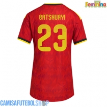 Camisa de time de futebol Bélgica Michy Batshuayi #23 Replicas 1º Equipamento Feminina Mundo 2026 Manga Curta